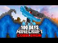 I spent 100 days in mega pokemon minecraft against my rival duos cobblemon