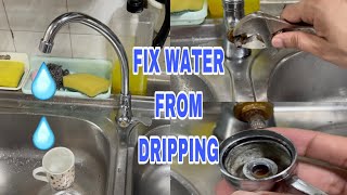 Fix water Tap  from dripping / Water Tap leaking / DIY Now / step by step
