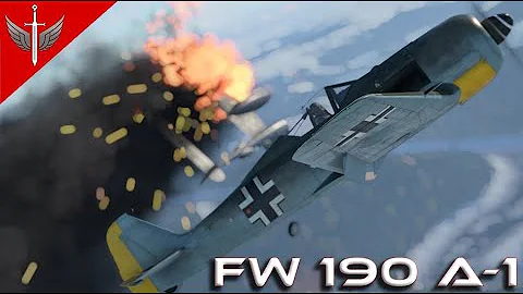 Using Speed To Out Turn - FW 190 A-1 War Thunder