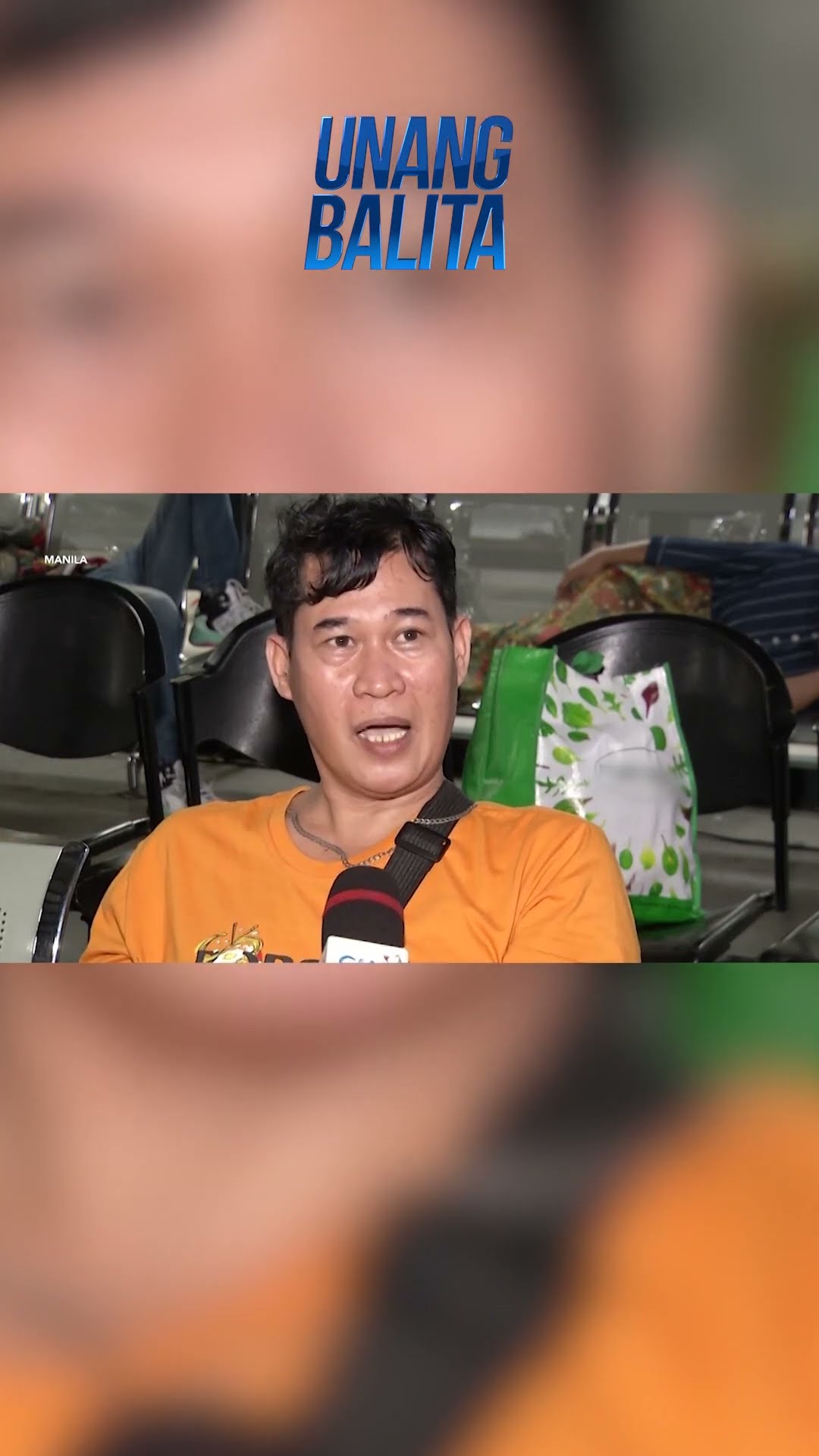 Ilang biyahero, nagpalipas ng magdamag sa pantalan para makaiwas sa... #shorts | Unang Balita