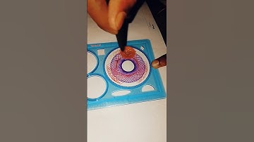 New Beautiful Simple Spirography Drowning Designing  #shorts #spirograph #art #youtube #new ...lll