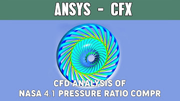 CFD analysis of NASA CC3 impeller with vaned diffuser (4.1 Pr ratio) | CFD Validation | Ansys CFX