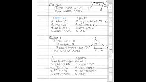 Honors Geometry Lesson 8.3 Methods Proving Triangles Similar