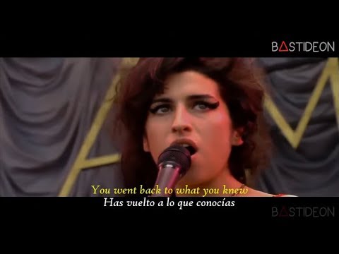 Amy Winehouse - Back To Black (Sub Español + Lyrics)