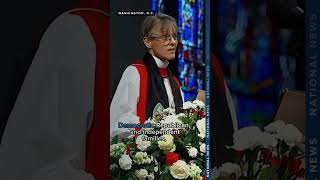 Bishop addresses Trump directly during prayer service, pleading 'mercy' of migrants, LGBTQ+ kids