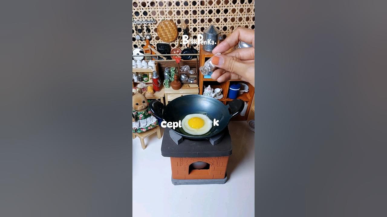 Masak Mini 3 Menu Telur #masakmini Masak Mini 3 Menu Telur #masakmini