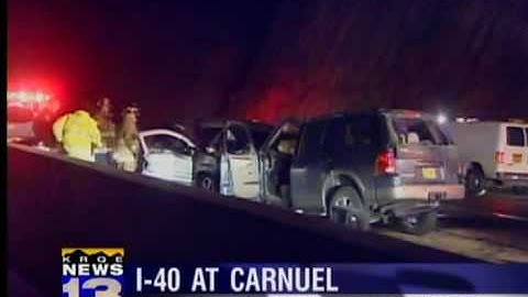 Double Fatal Accident closes I-40