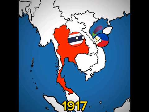 Thailand History 🇹🇭 #countryballs #history #thailand #shorts