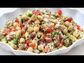 Ensalada de garbanzos con atn y aguacate   recetas de laylita