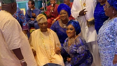 King Sunny Ade Performance At The 90th Birthday Of Sir Kensington Adebutu