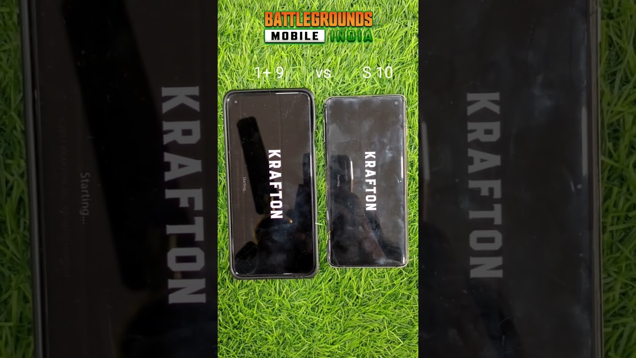 oneplus 9 vs Samsung s10 bgmi/pubg test 