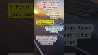"5 Fakta unik dan menarik tentang mimpi"#faktamenarik#shorts#yearofyou#Bonifaktaunik