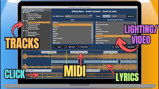 Show Buddy Setlist: Software for BACKING TRACKS, LIGHTING, MIDI & More screenshot 5
