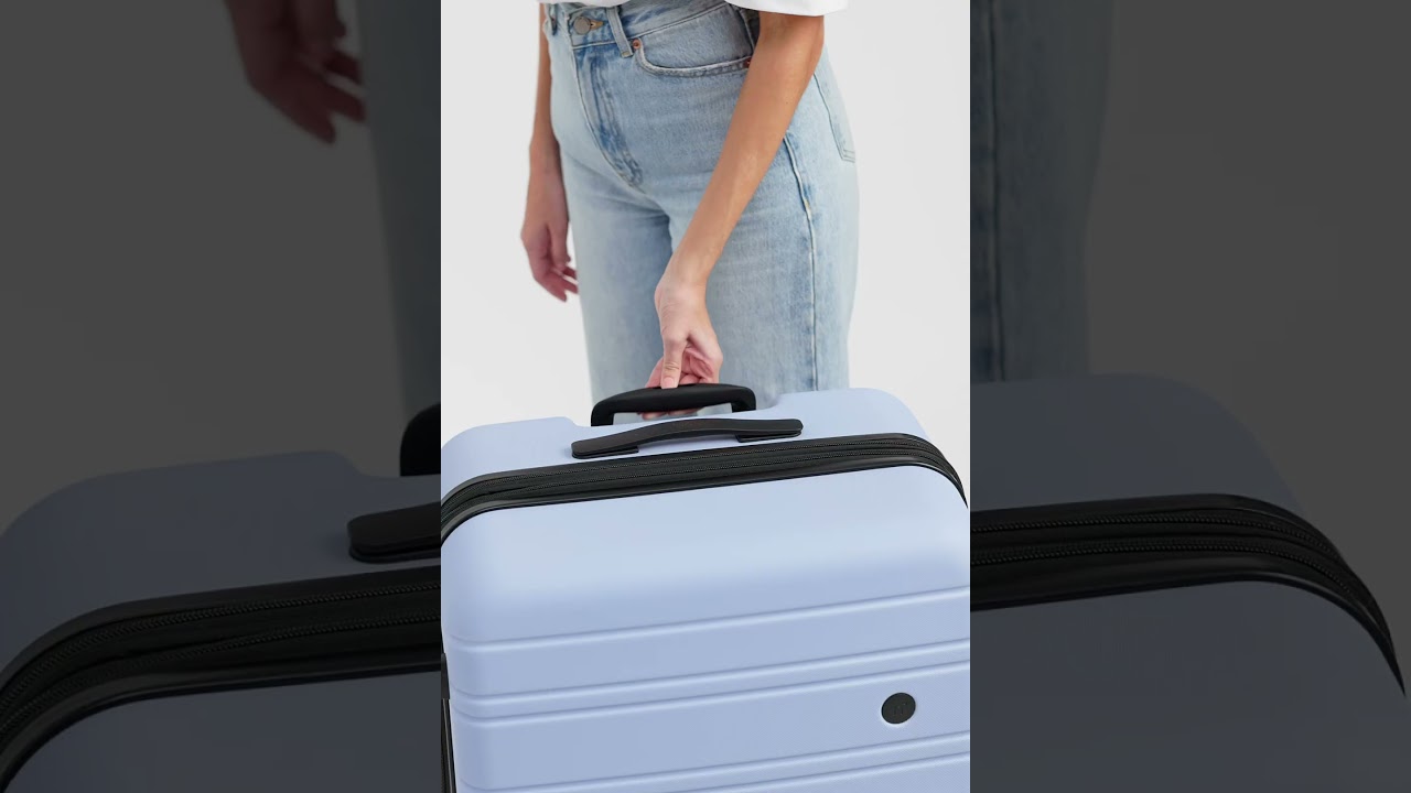 Nere Stori Powder Blue 75cm Suitcase