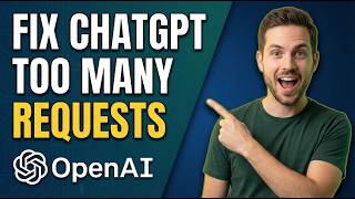How To Fix ChatGPT Too Many Requests (2026 Easy Guide)