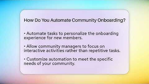 How Do You Automate Community Onboarding? - Everyday-Networking