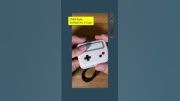 スーファミ風のAirPodsPro3ケース #airpodspro3 #airpodscase #snes