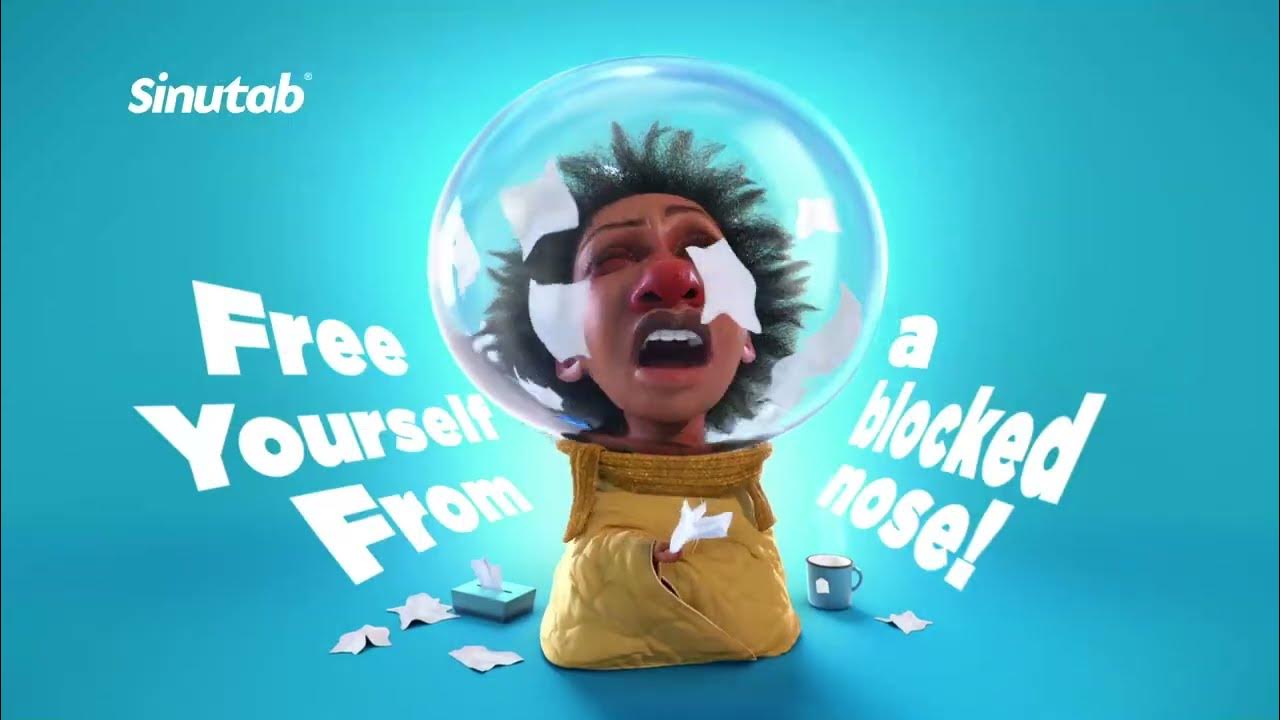 Free Yourself from a Blocked Nose with Sinutab YouTube