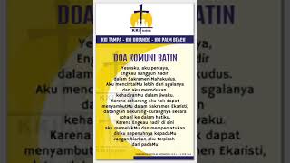 Download Lagu Doa Komuni Batin MP3 Download Lagu Doa Komuni Batin MP3