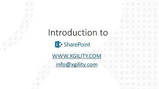 SharePoint 101: Introduction