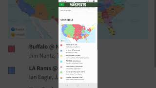 NFL Week 2 TV Map Released CBS Single & Fox Early & Late & Simulcast Stations For Some National Game