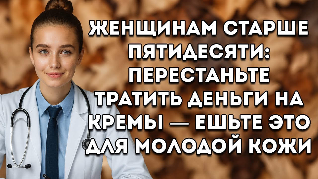 5 Продуктов Против Старения, Которые Устраняют Морщины Изнутри | Для Женщин Старше 50?