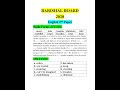 Solution of Right Forms of Verbs for BARISHAL BOARD 2020