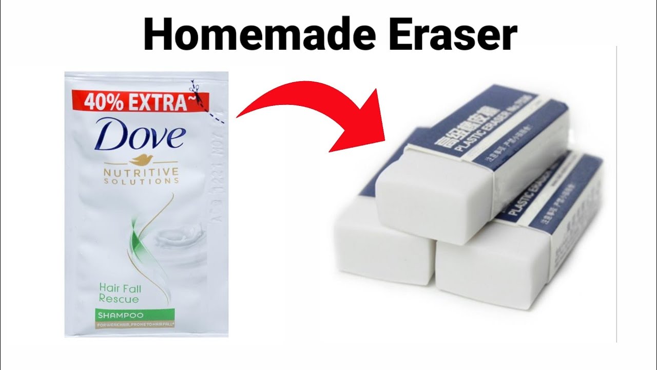 How to make Eraser/clay type Eraser at home easily making/how to make