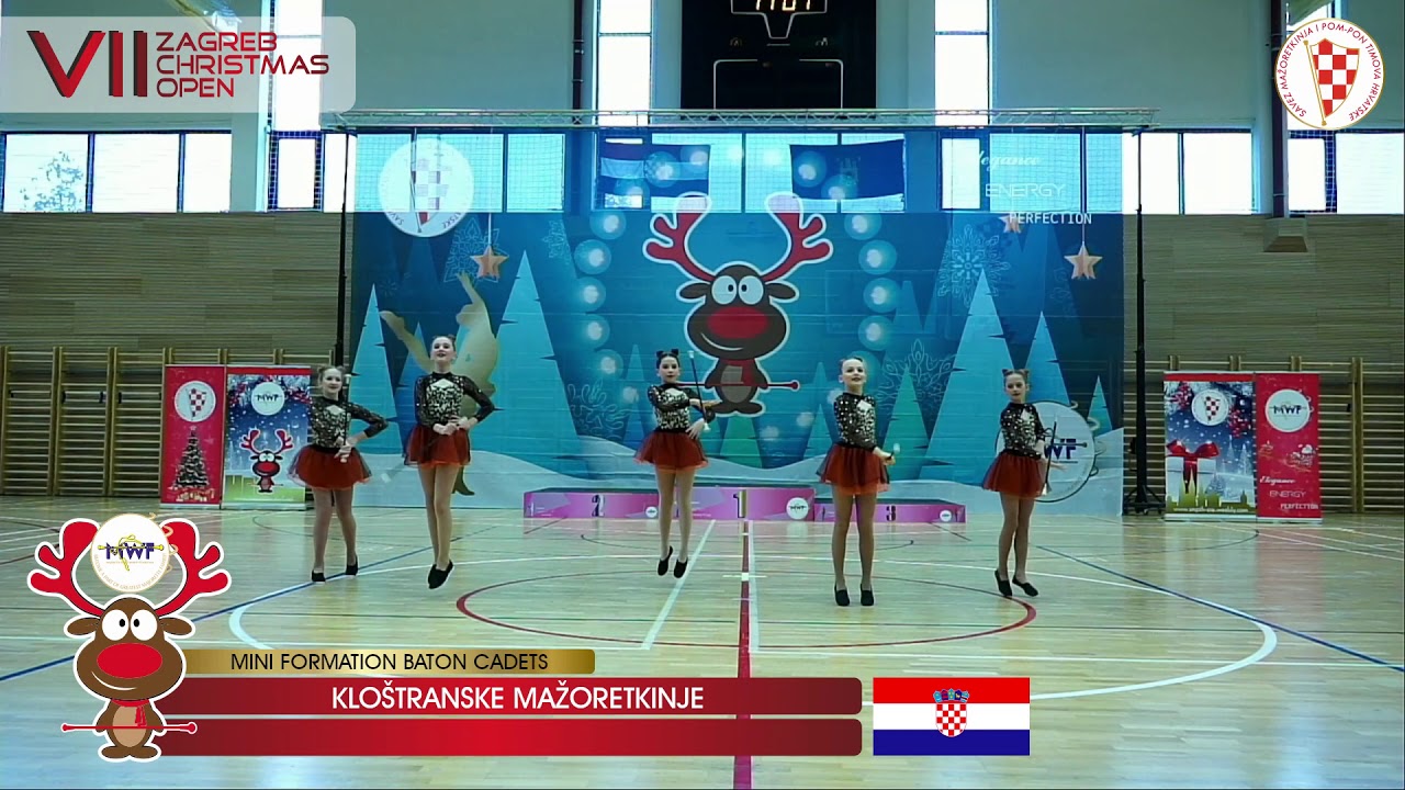 2019. VII. ZCO: MINI FORMATION BATON CADETS, KLOŠTRANSKE MAŽORETKINJE, CROATIA
