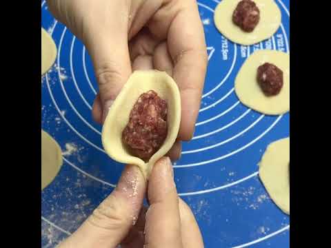 Красивая лепка для пельменей и вареников