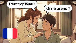 10 Daily French Conversations for Beginners (A1–A2) | Daily Life of a Young Couple