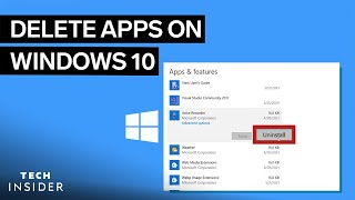 How To Delete Apps On Windows 10 screenshot 1