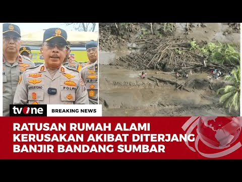 22 Warga Korban Banjir Bandang di Sumbar Masih dalam Pencarian | Breaking News tvOne