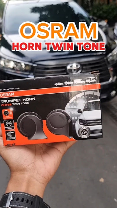 Klaksok kok ngantuk!? Minimal upgrade dulu pakai OSRAM! #klakson #klaksonkeong #osram #2025