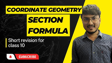 SECTION FORMULA | MID POINT FORMULA | COORDINATES OF CENTROID |coordinate geometry | class 10 |
