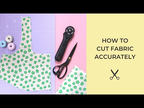 Tips for Cutting Fabric Accurately ✂️