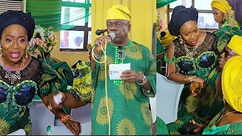 This Man Sing Just Like Sikiru Ayinde Barrister As Qudration  Federation Adepoju Celebrated her Mum