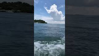 Pulau sambu perjalanan laut dari belakang padang ke Batam || Batam Kepri 🇮🇩