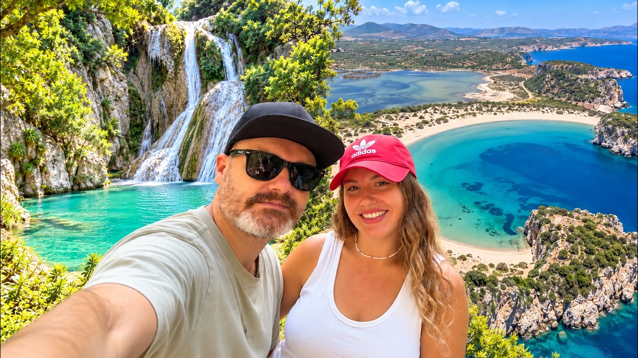 Grecia are de toate: plaje, cascade și lacuri ca în PARADIS!