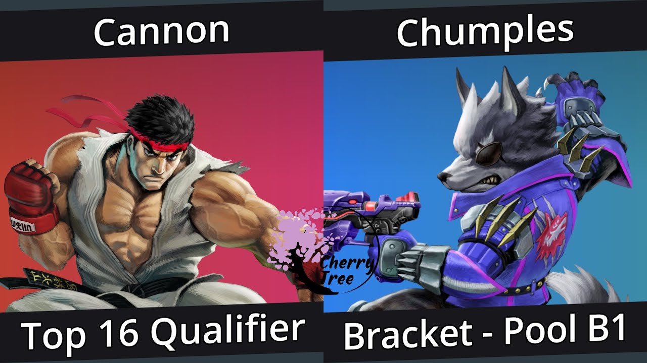 Cherry Tree Pools (Side Stream) - Cannon (Ryu) vs Chumples (Wolf, Marth ...