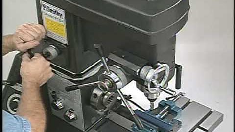 SMITHY GRANITE 3-in-1 Metal Benchtop Combo - MILLING Basics Video - grooves, pockets, gears