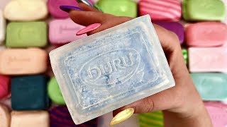 ASMR Crushing soap boxes with colored starch  🌈 Satisfying video