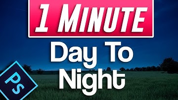 How to do Day to Night Effect in Photoshop 2019