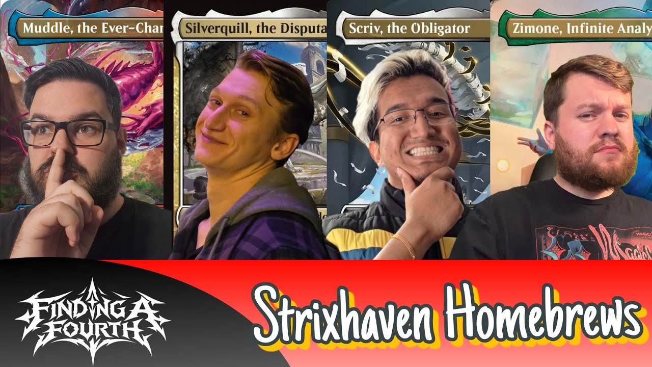 Strixhaven Home Brews! | Muddle vs Silverquill vs Zimone vs Scriv | EDH | EP 54 thumbnail
