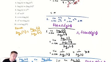 Asymptotic Notation 7 - More Limit Theorem Examples