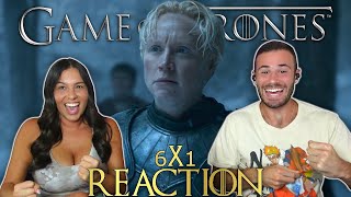 Game of Thrones 6x1 REACTION and REVIEW | FIRST TIME Watching!! | 'The Red Woman'