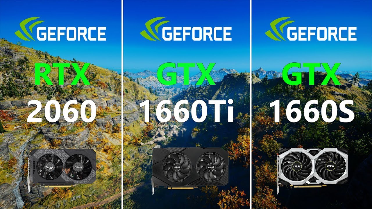 Lull Enrich Våd RTX 2060 vs GTX 1660 Ti vs GTX 1660 SUPER Test in 9 Games - YouTube