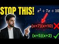 Factorization Trick You Must Know! (Product First &amp; Last Rule)
