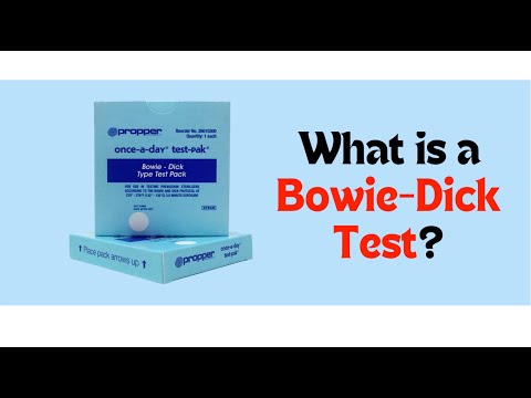 What Is Bowie Dickie Test Autoclave