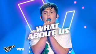 Sofian - 'What About Us' | Knockouts | The Voice Kids | VTM